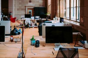 Picture of an empty office